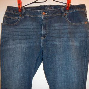 Women's Plus Lucky Brand Jeans Georgia Straight 20W R
